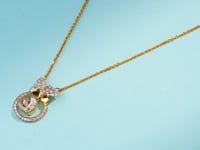 Tanvi Polki And Diamond Pendant
