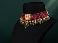 Priyanka Polki Bead Choker