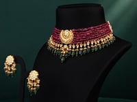 Priyanka Polki Bead Choker