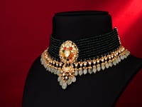 Yashvi Polki Bead Choker