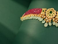 Rishika Polki Bead Choker