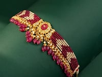 Rehana Polki Bead Choker