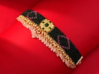 Omika Polki Bead Choker