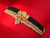 Riyaanshi Polki Bead Choker