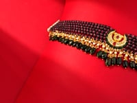 Lata Polki Bead Choker