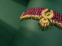 Urmi Polki Bead Choker