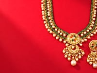 Eshita Polki Long Earrings