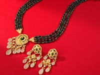 Sia Polki Long Earrings