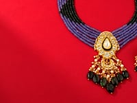 Rashi Polki Bead Pendant
