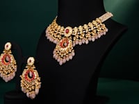 Zeeshani Polki Necklace