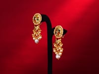 Eshita Polki Long Earrings