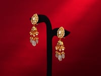 Falak Polki Long Earrings