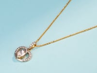 Nisha Polki And Diamond Pendant