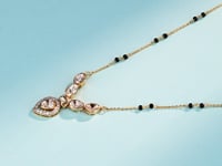 Sneha Polki And Diamond Pendant