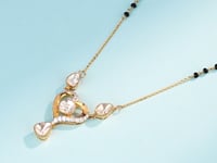 Seema Polki And Diamond Pendant