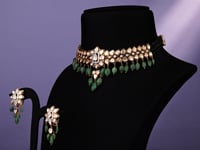 Nia Polki And Diamond Choker