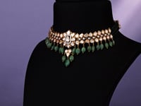 Nia Polki And Diamond Choker