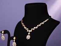 Farah Polki And Diamond Necklace