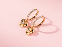 Aurora Polki And Diamond Hoops