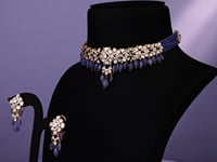 Harshi Polki And Diamond Choker