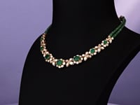 Sumedha Polki And Diamond Necklace