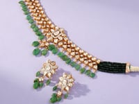 Nia Polki And Diamond Choker