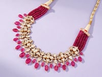 Eileen Polki And Diamond Choker