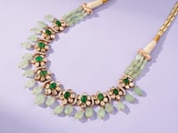 Sahana Polki And Diamond Necklace