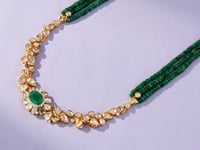 Farzana Polki And Diamond Necklace