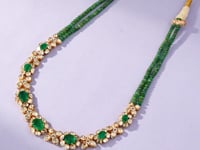 Sumedha Polki And Diamond Necklace