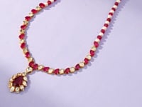 Jyoti Polki And Diamond Necklace