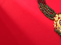 Nandini Polki Bead Pendant