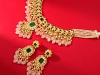 Ayushi Polki Long Earrings