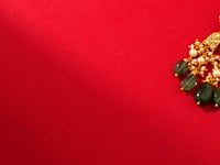 Bhumi Polki Long Earrings