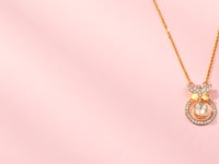 Tanvi Polki And Diamond Pendant