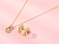 Tanvi Polki And Diamond Pendant