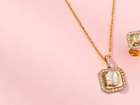 Anna Polki And Diamond Necklace