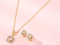 Ariana Polki And Diamond Pendant