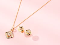 Zoey Polki And Diamond Tops