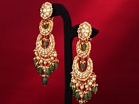 Diya Polki Chandbalis