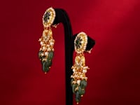 Urvi Polki Long Earrings