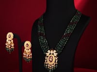 Nandini Polki Bead Pendant