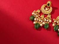 Amber Polki Chandbalis