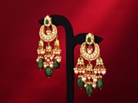 Amber Polki Chandbalis