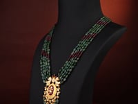 Nandini Polki Bead Pendant