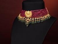 Priyanka Polki Bead Choker