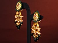 Nimra Polki Long Earrings