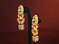 Inaaya Polki Long Earrings