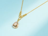 Riyaan Polki And Diamond Pendant