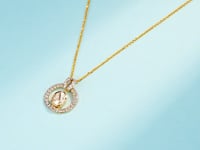 Aarvi Polki And Diamond Pendant
